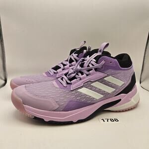 ADIDAS CRAZYFLIGHT 6 MID WOMEN'S 11 INDOOR VOLLEYBALL SHOES PURPLE HP7031 NWOB